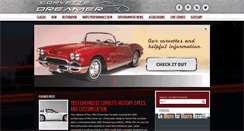 Desktop Screenshot of corvettedreamer.com